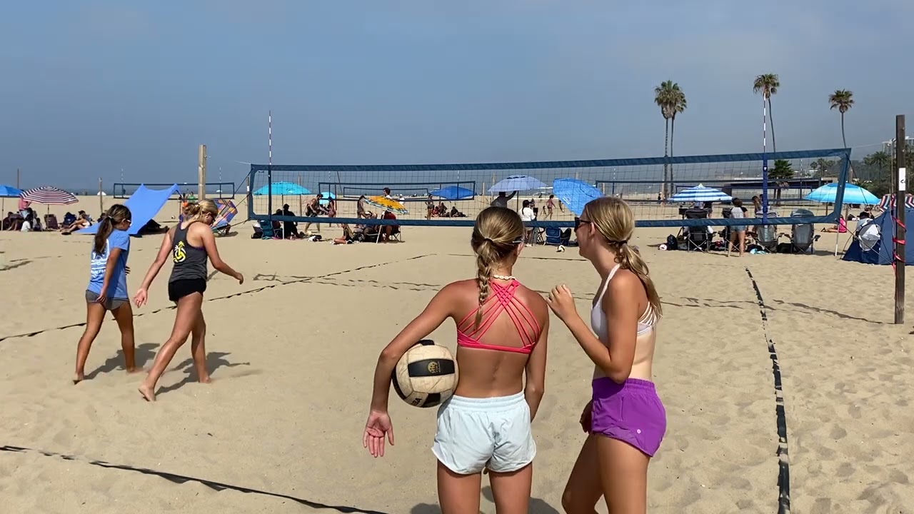 Kallie & Brooklynn Beach Volleyball 1.2 7/30/23 Won 21-19