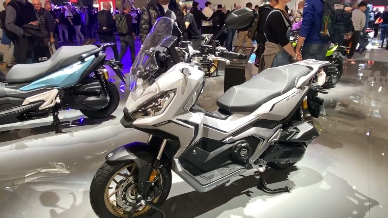 Keeway XDV (2025) Walkaround | EICMA 2024 Milan &ndash; Adventure Scooter Redefined