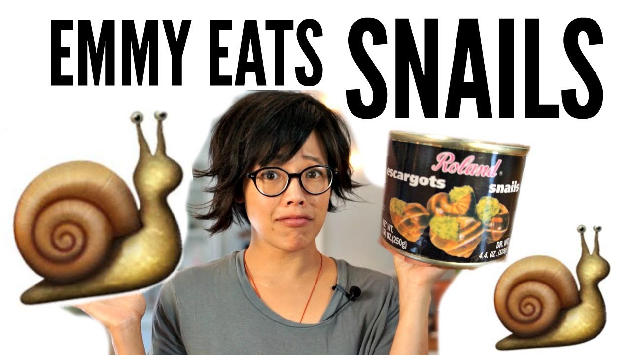 Emmy Eats SNAILS Escargot