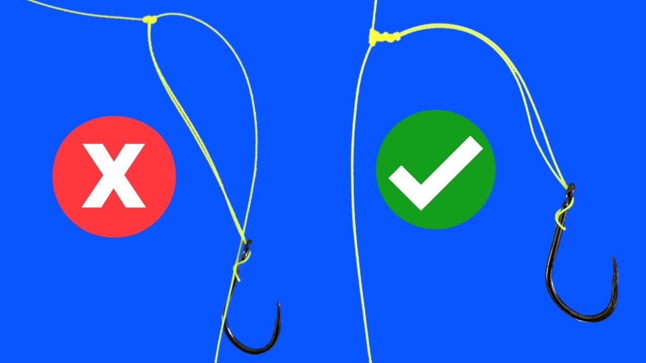 Dropper loop knot mistakes