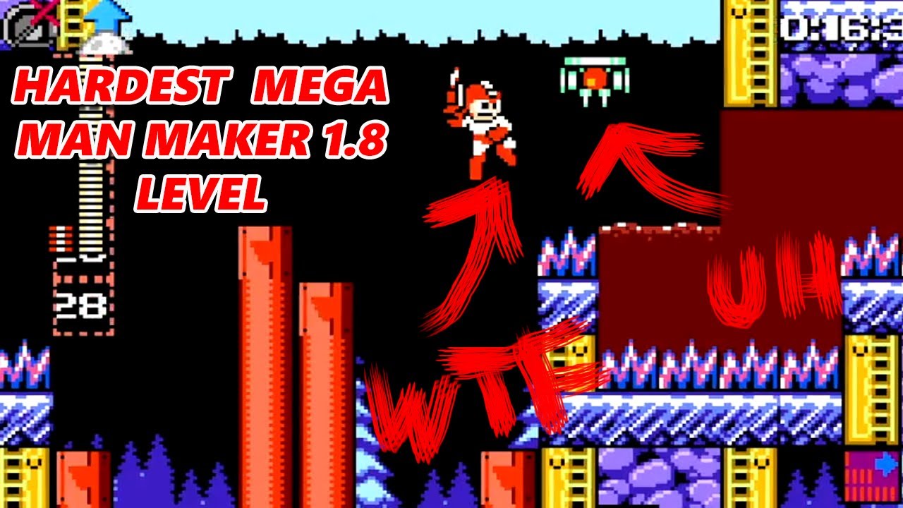 Hardest Mega Man Maker 1.8 Level - cool stuff - mega man ost