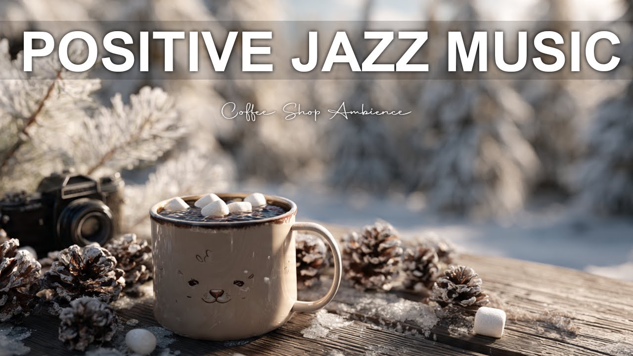 Positive Jazz Music☕ January Bossa Nova Instrumental & Relaxing Jazz Cafe Music for Studying