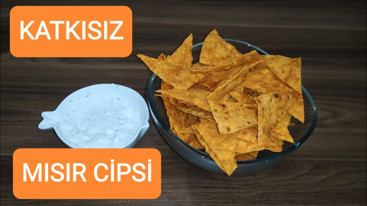Katkısız Mısır Cips Tarifi#keşfet #instagram #keşfetteyiz #cips #mısır #doritos #food #sos #baharat