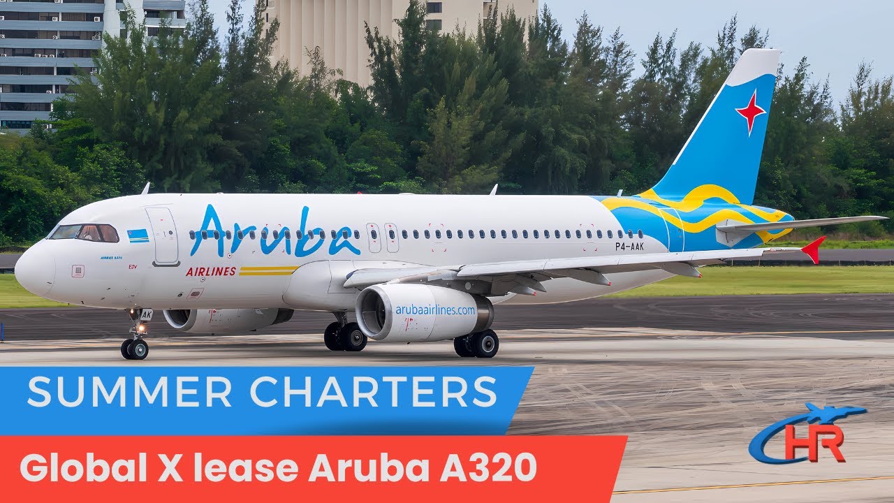 Catching the Aruba Airlines A320 at San Juan Airport