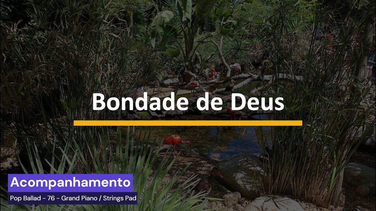 Bondade de Deus - Acompanhamento / Karaoke / Bateria