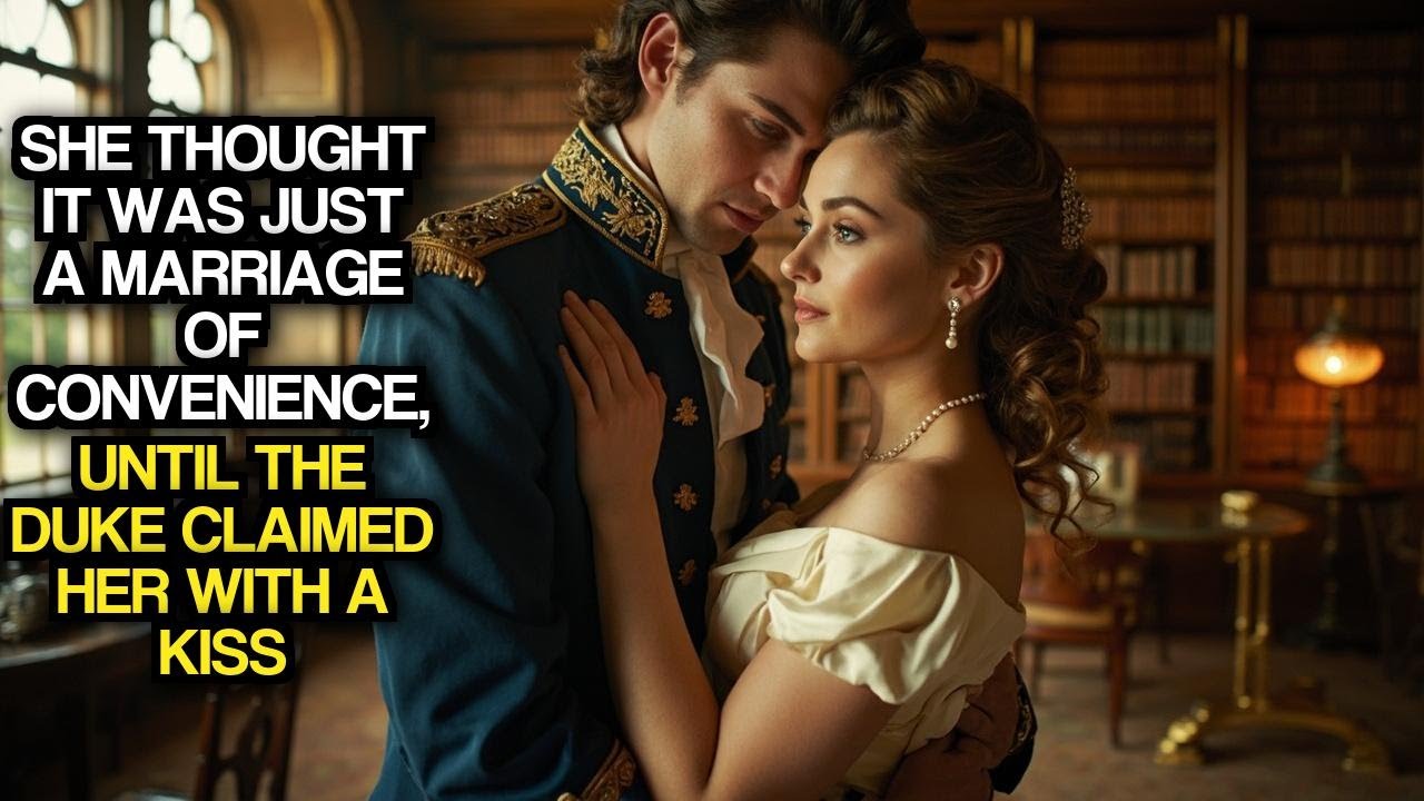 SHE THOUGHT IT WAS JUST A MARRIAGE OF CONVENIENCE, UNTIL THE DUKE CLAIMED HER WITH A KISS