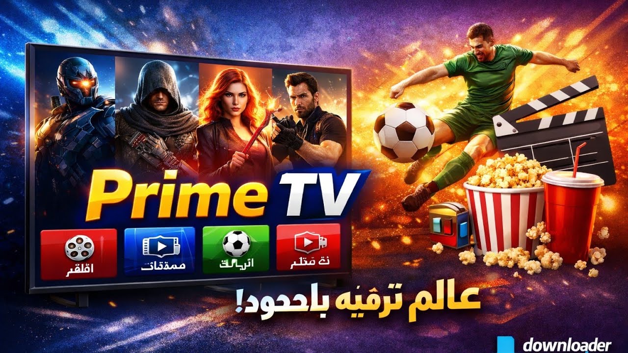 شرح تطبيق Prime TV آخر إصدار لمشاهدة القنوات والأفلام بجودة عالية