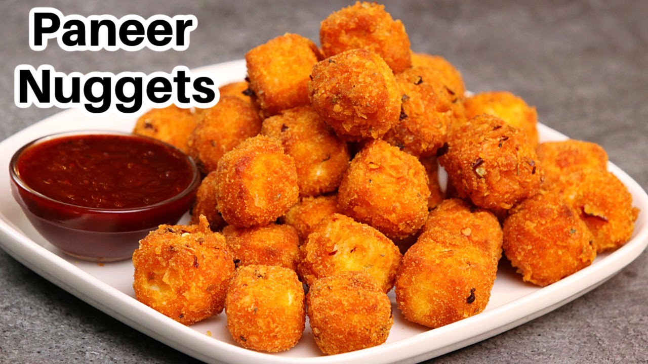 Paneer Nuggets Recipe | पनीर नगेट्स रेसिपी | Paneer Popcorn Recipe | Paneer Starter | KabitasKitchen