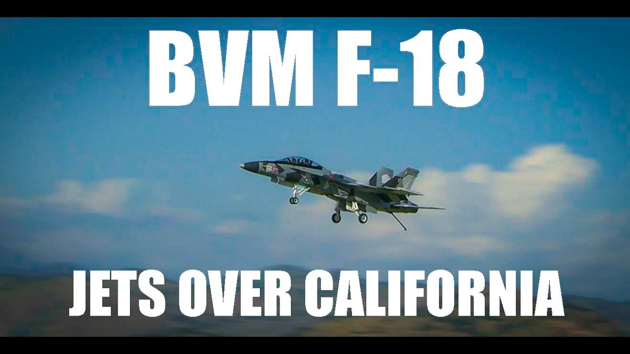 BVM F- 18 1/7 flying at JETS OVER CALIFORNIA 2024