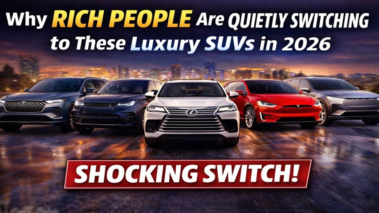 Rich People Are Ditching Flashy Cars for These Luxury SUVs in 2026