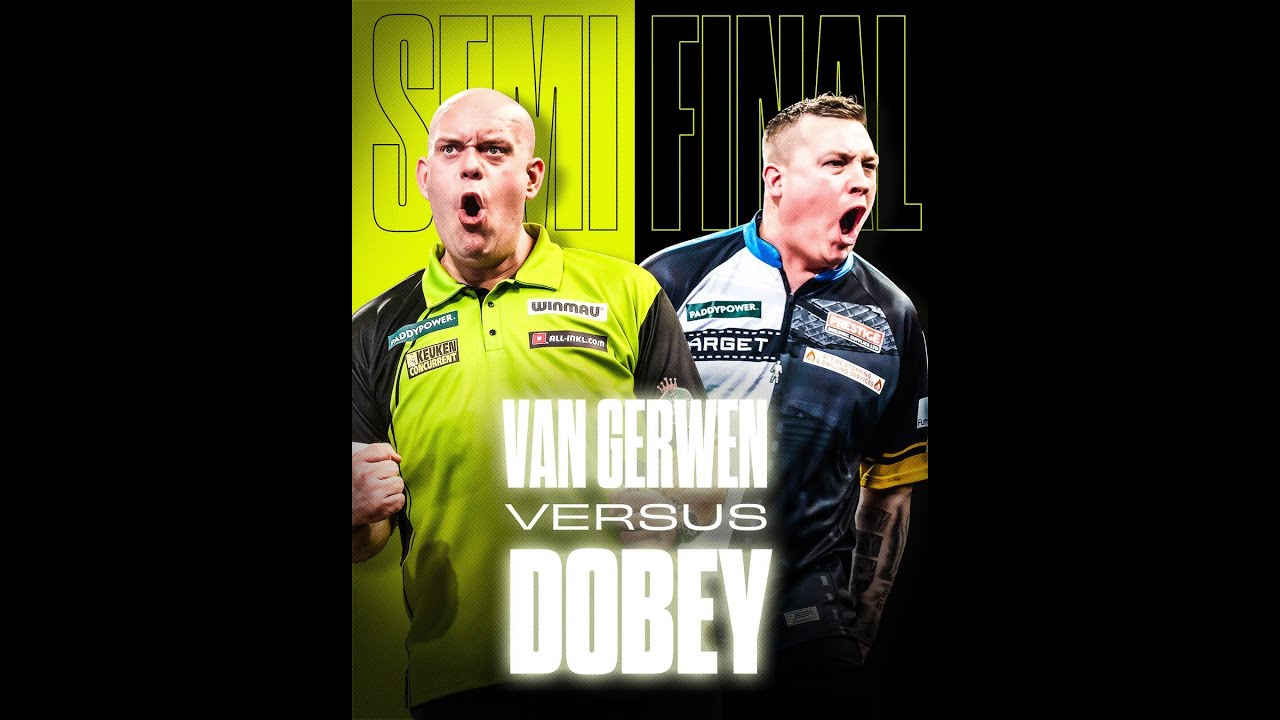 PDC World Darts Championship 2025 Semi-Final Chris Dobey vs Michael van Gerwen 2025 01 02 HUN