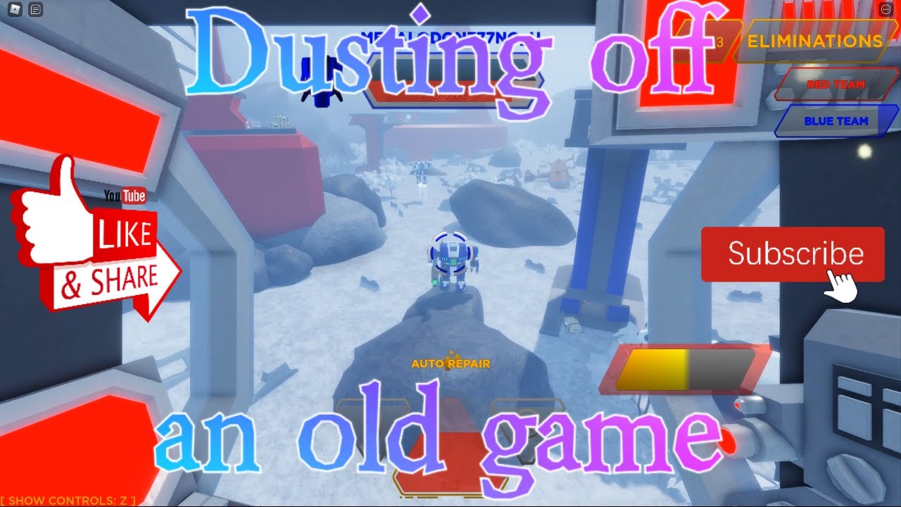 Going back to Mech Warzone (Roblox)