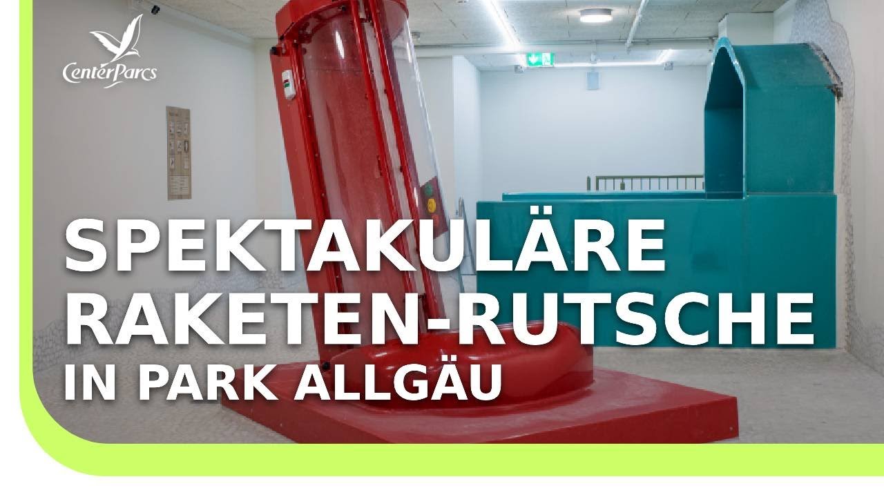 Die Rocket Rutsche in Park Allg&auml;u | Center Parcs
