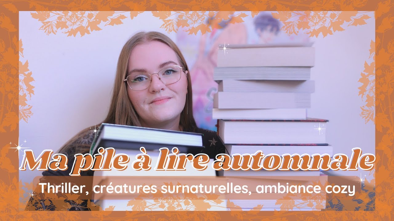 Ma pile &agrave; lire automnale ! 🍁🍂🕯️