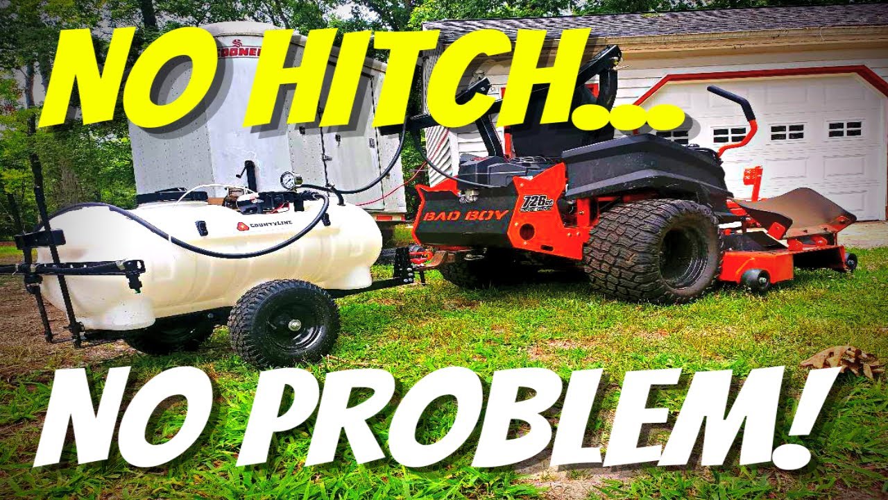 Save your money! $10 DIY hitch for BAD BOY!
