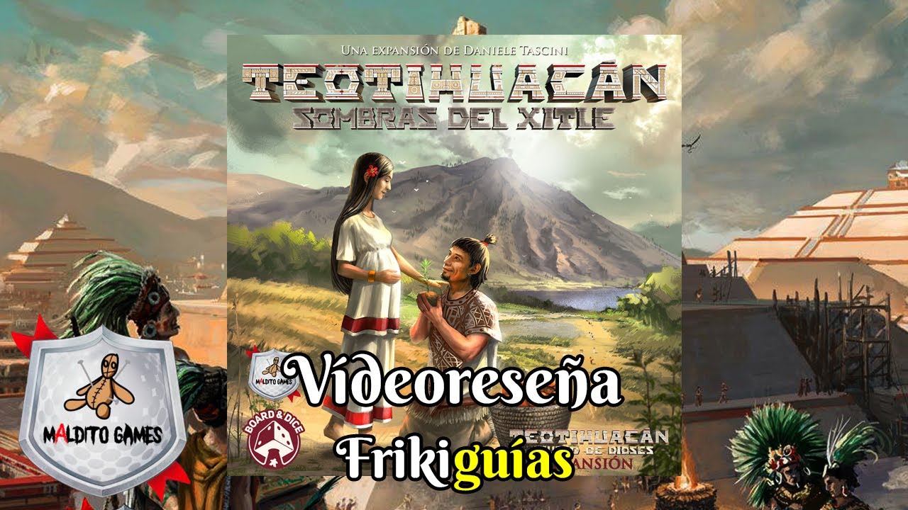 Teotihuacan: Sombras del Xitle + Promos - Maldito Games - Videorese&ntilde;a