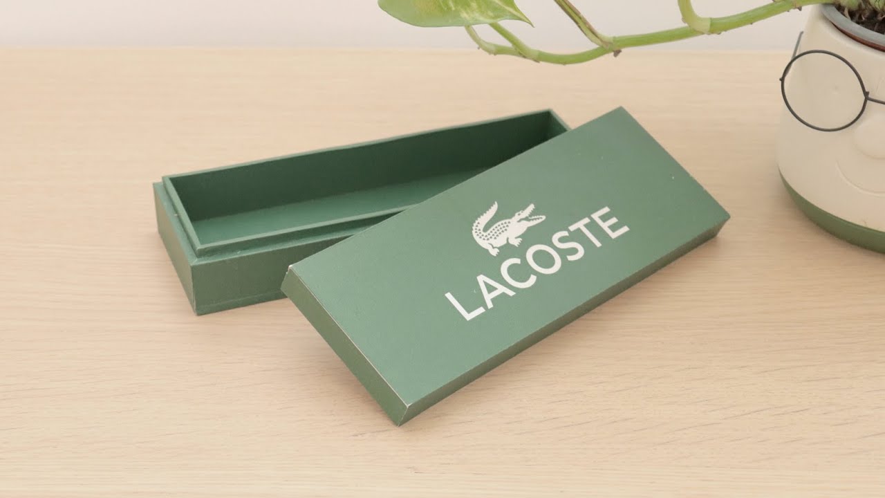 Turning a Shoe Box into an amazing pencil case🐊 Cardboard Crafts DIY #upcycling #cardboardcraft
