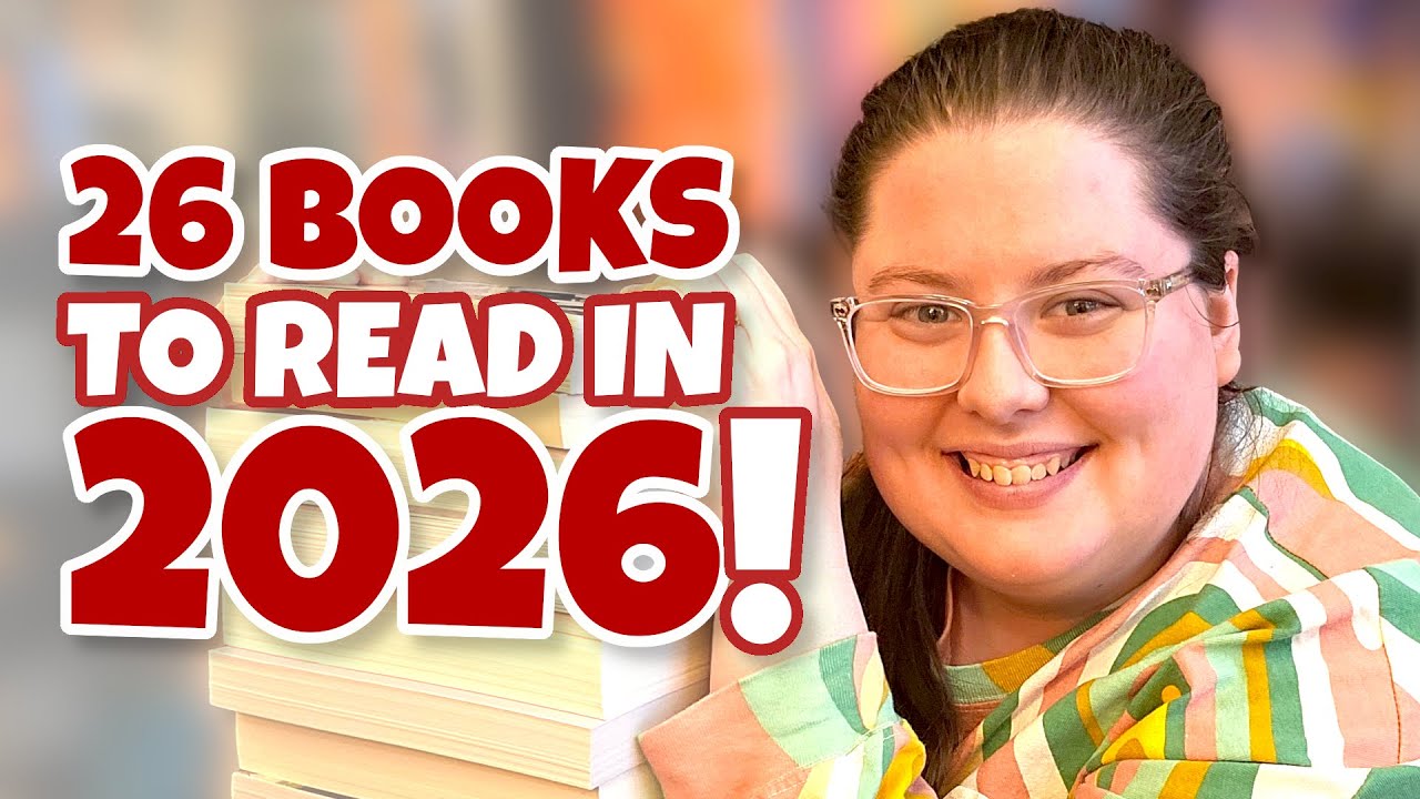26 книг, которые я хочу прочитать в 2026 году! | Книжный день Рождества, 4-й день