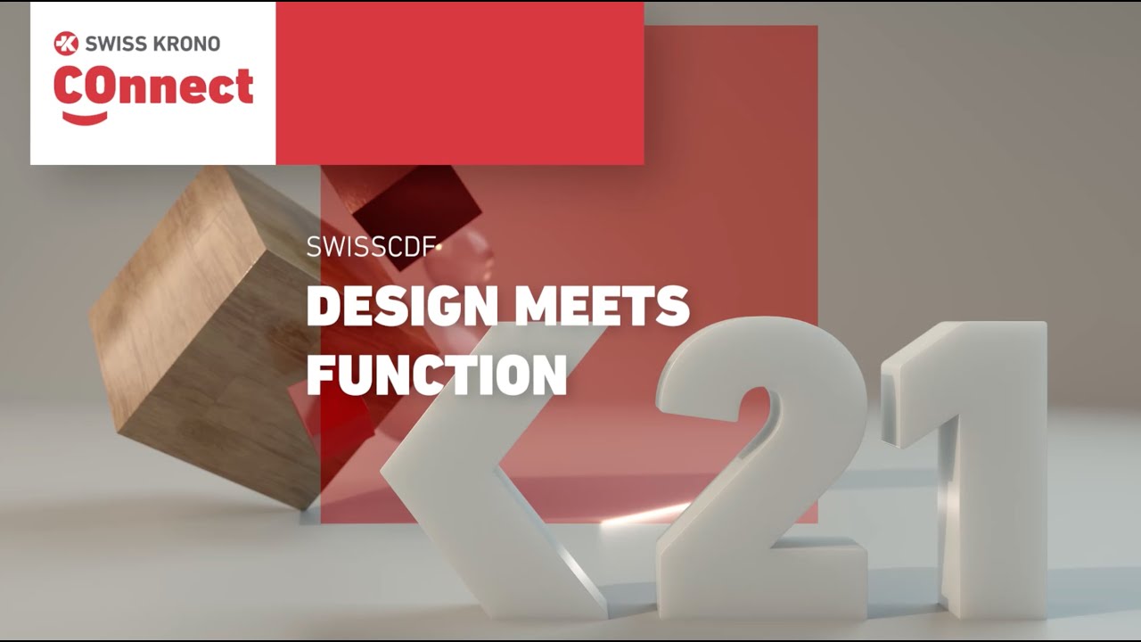 SWISS KRONO COnnect Webinar – SWISSCDF: Design meets functions – Français