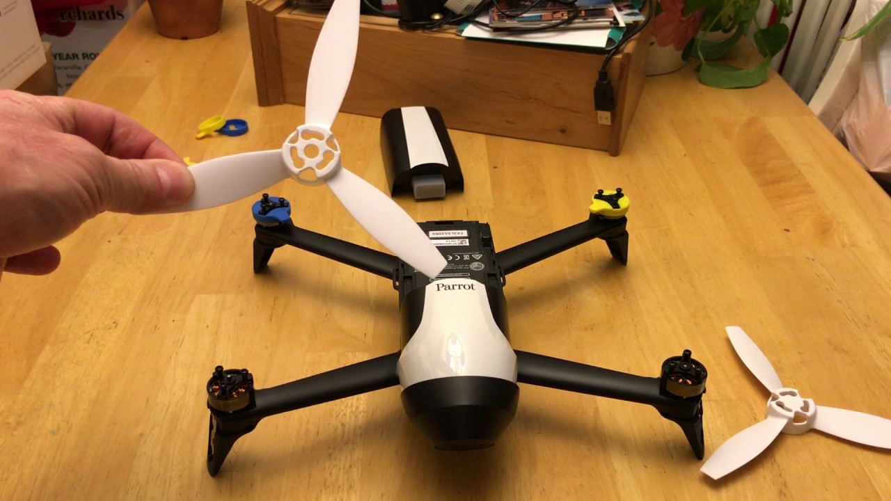 Parrot BeBop 2 Propeller Placement - Blade Installation