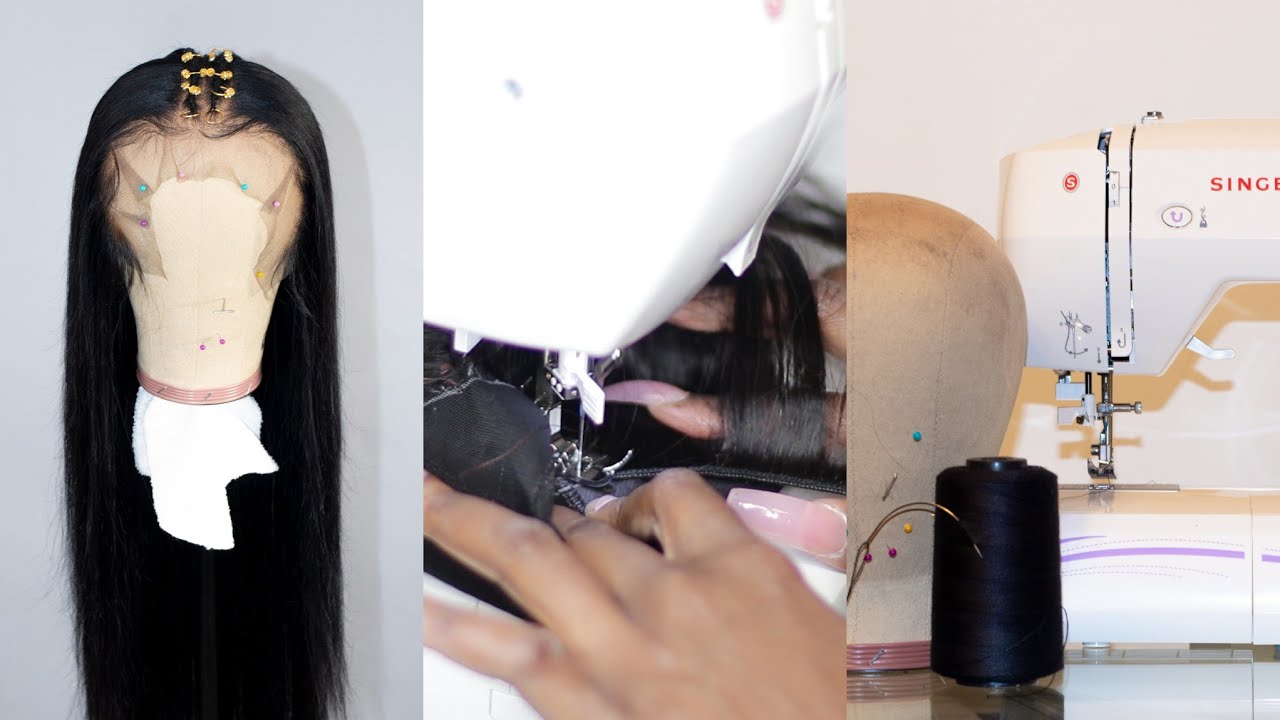 Unclockable!!! Making A Wig With a Sewing Machine, Beginner Friendly| ft. Celie Hair