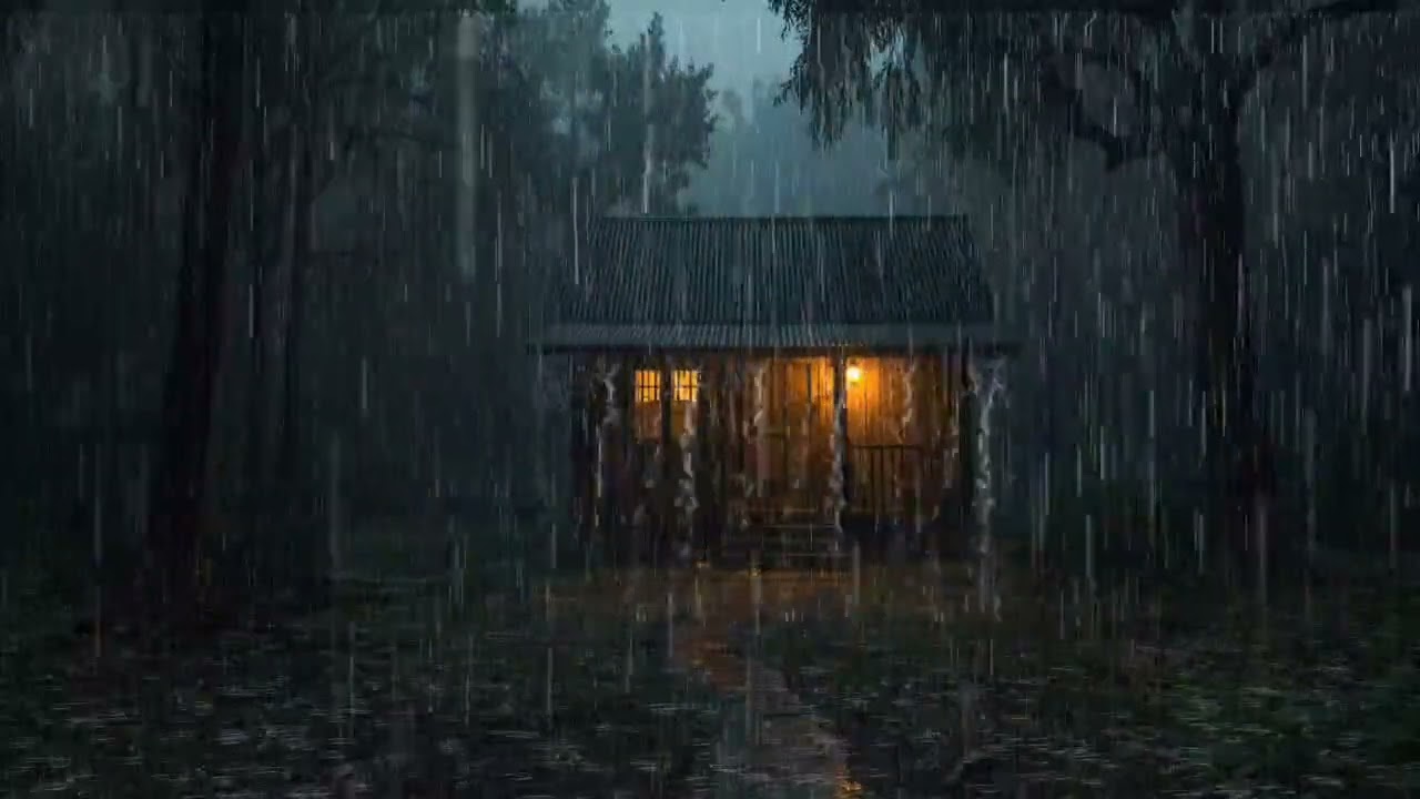 Peaceful Rain by the Window | Relaxing Sleep Sounds, Study Music, Calm Night ASMR