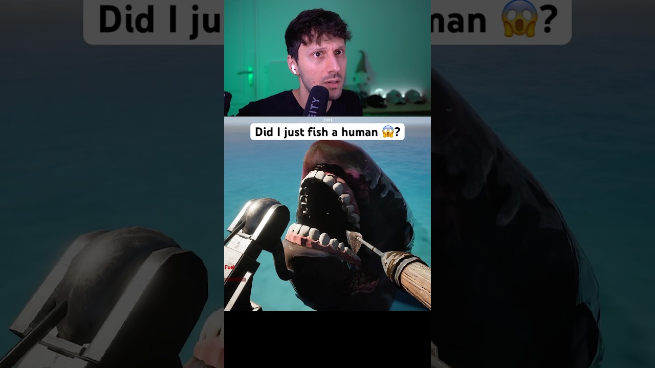 Something is wrong with this ocean 💀. Horror Fishing Game: Umigari 🐟 #horrorgame #gaming #umigari