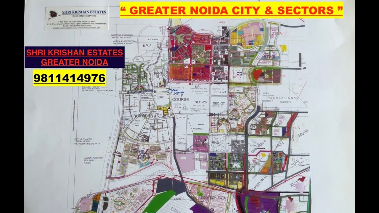 Greater Noida Property - Greater Noida Sectors - Greater Noida City - Greater Noida Map