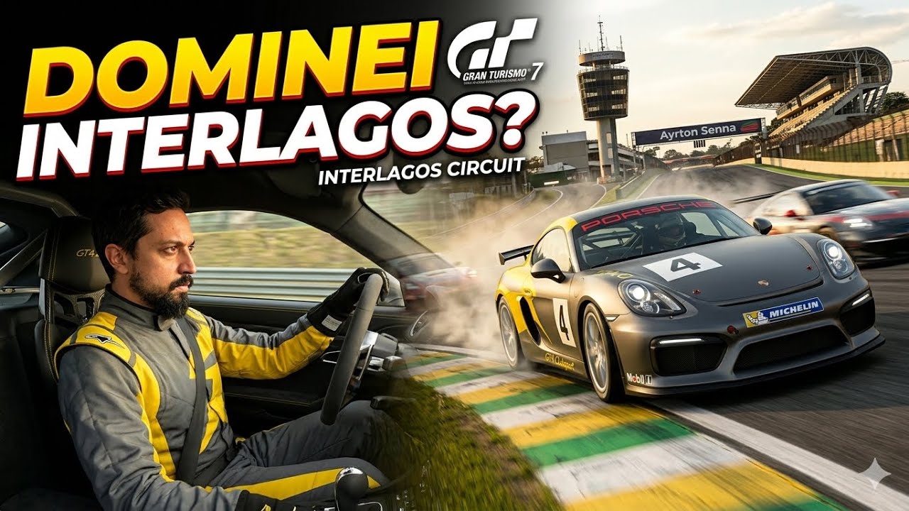 Rodei 2 vezes em Interlagos, será que teve pódio? | GT7