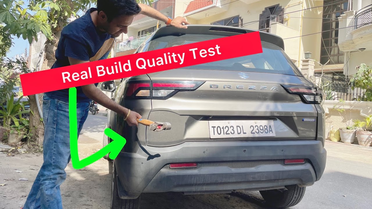 Brezza 2023 Safety Rating | Brezza Build Quality Test