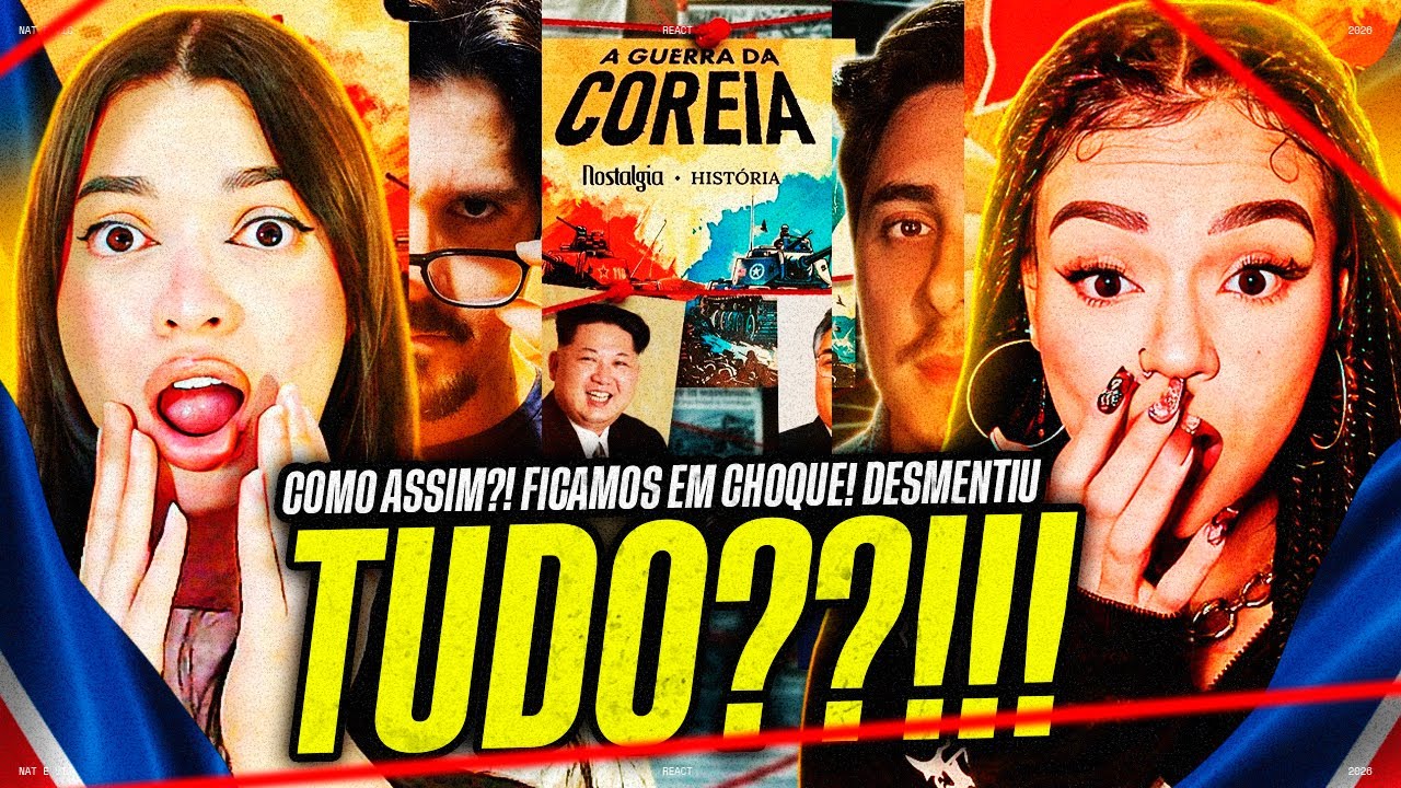 DESMENTIU TUDO?! A Guerra da Coreia: NOSTALGIA da Coreia do Norte - Brasão de Armas | react