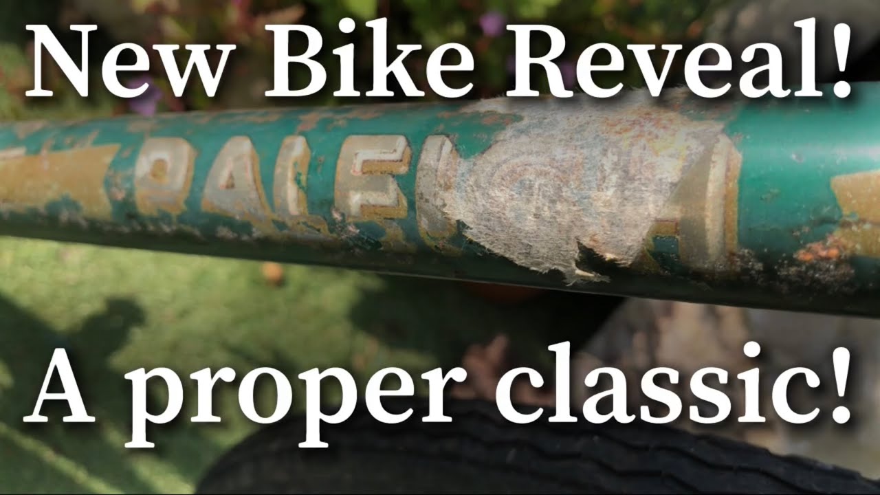 New bike reveal! 1952 Raleigh Lenton Sports Reg Harris vintage bicycle restoration project. Patina!