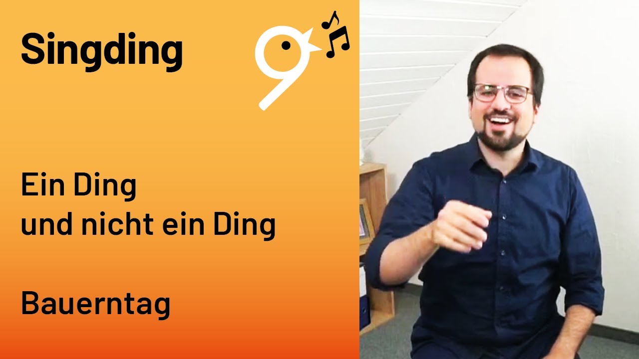 Einsingen um 9 mit HILFSMITTEL 