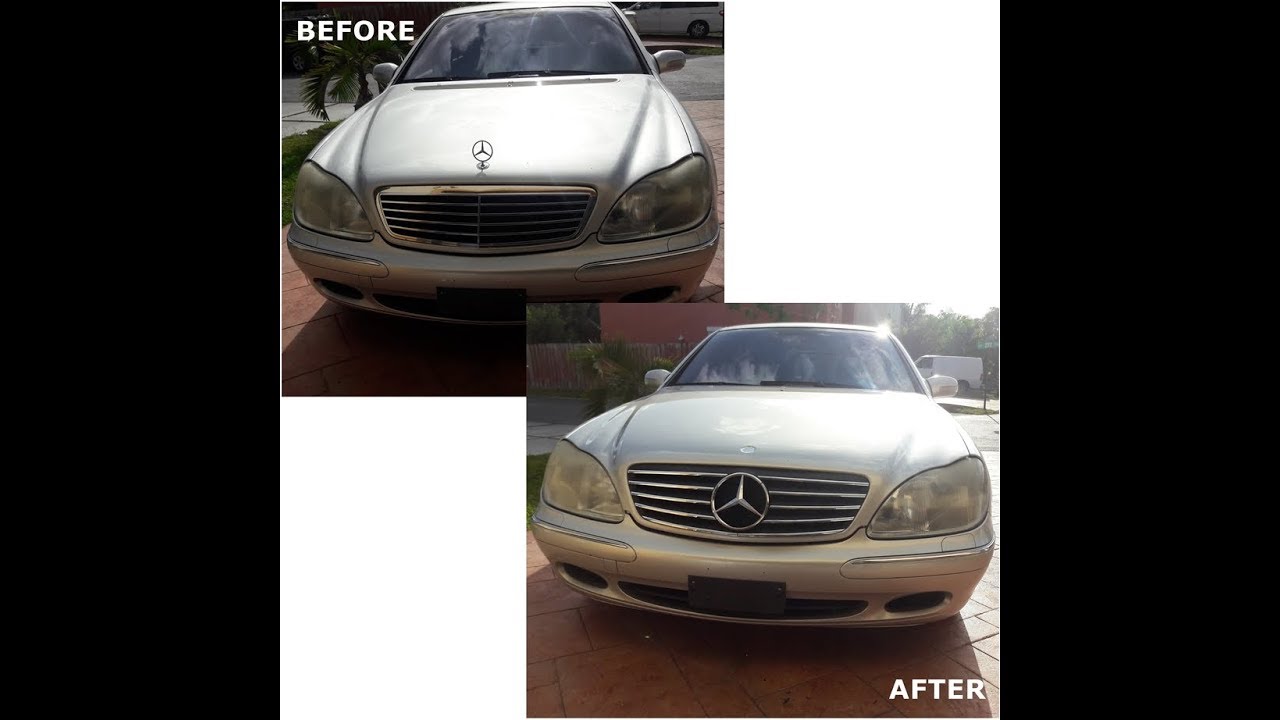 Mercedes W220 S430 Custom Modification Grille Replacement Upgrade