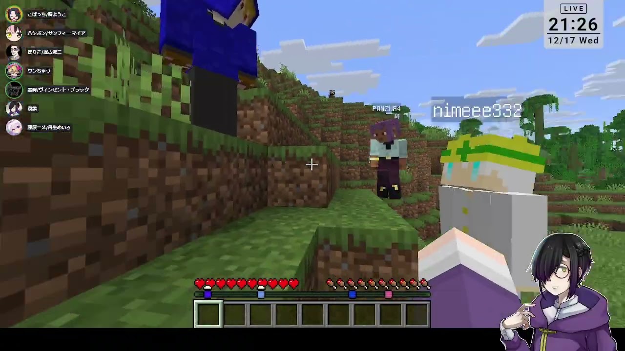 【マイクラ】fvの人たちとマイクラ！
