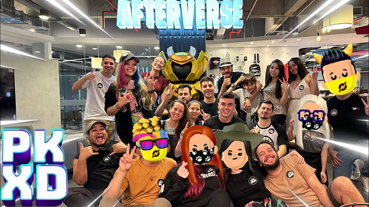 PK XD NA VIDA REAL! VLOG NO ESCRITÓRIO OFICIAL AFTERVERSE COM MUITOS CREATORS E ADMINS!