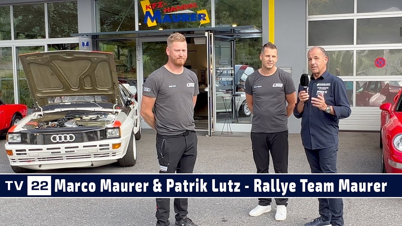 MOTOR TV22: Marco Maurer und Patrik Lutz kündigen die große Rallye-Talkrunde an