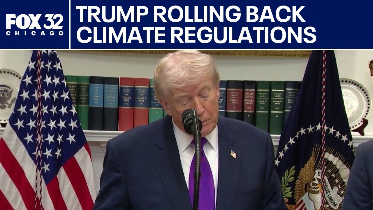 Trump’s EPA revokes scientific finding that underpinned US fight against climate change
