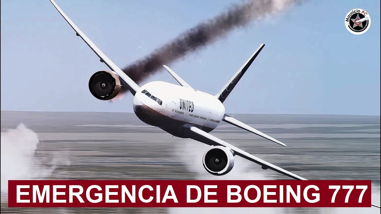 Boeing 777 sufre fallo catastrófico a 12 mil pies - Vuelo United 328