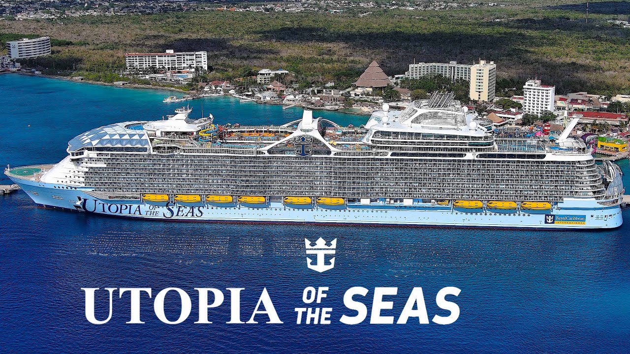 Drone UP as Cozumel Welcomes the Utopia of the Seas