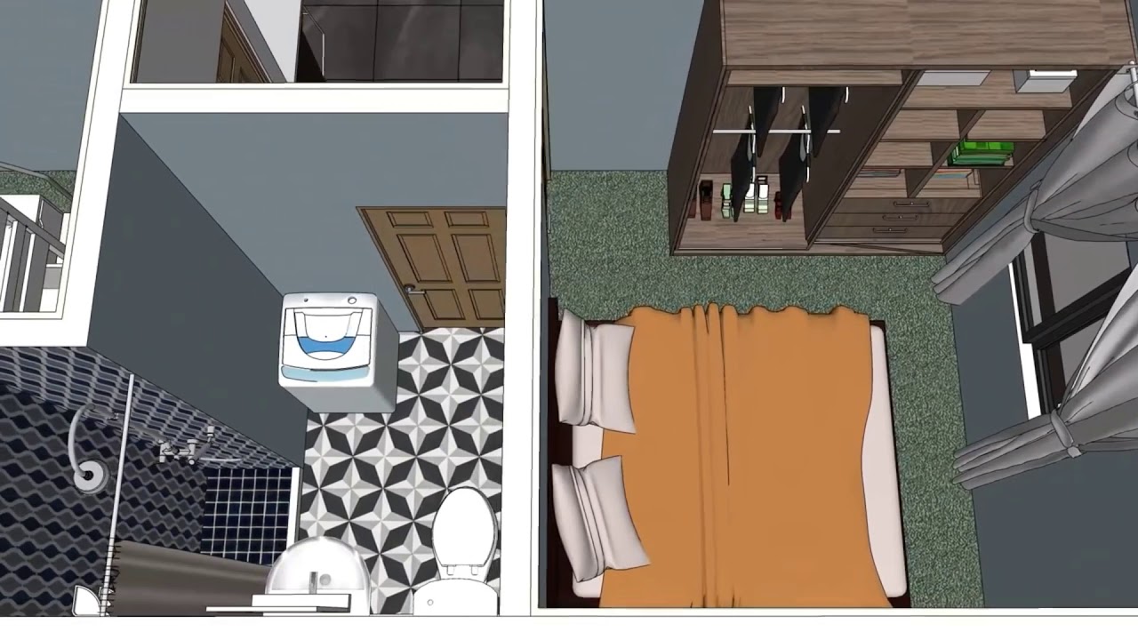 Small House Design (7x6 Meters)