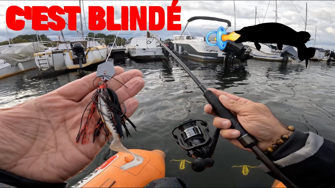 Ce PORT est BLINDÉ de BROCHETS , une véritable NURSERIE, le CHATTERBAIT les rends FOUS !!! #pêche