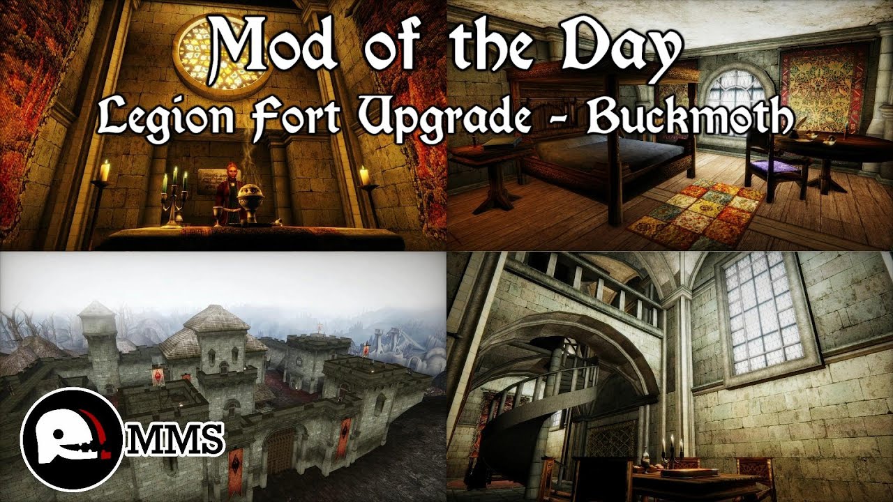 Morrowind Mod of the Day - Legion Fort Buckmoth Overhaul Showcase