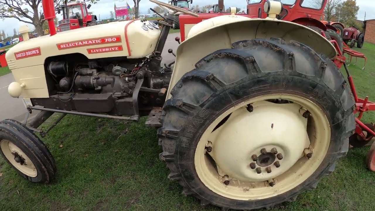 1972 David Brown 780 Selectamatic Livedrive 2.7 Litre 3-Cyl Diesel Tractor (46 HP) Newark Show 2025
