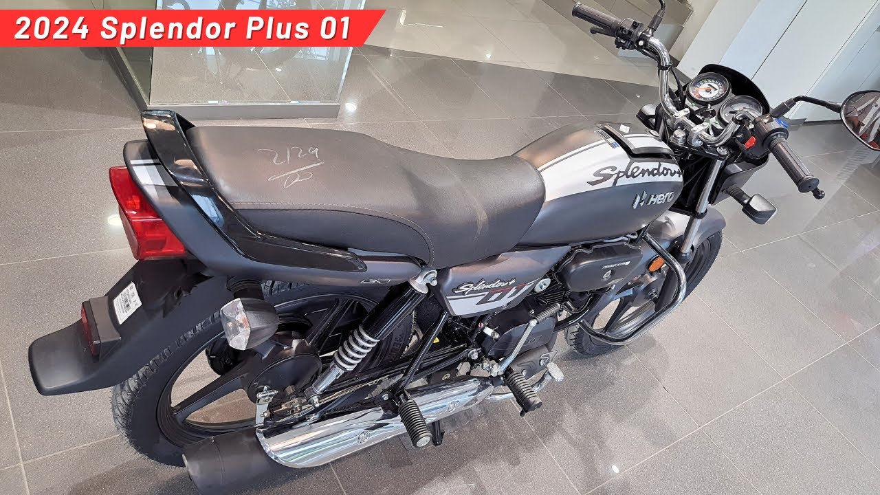 2024 Hero Splendor Plus 01 Edition Review ~ On Road Price & New Updates | Mileage