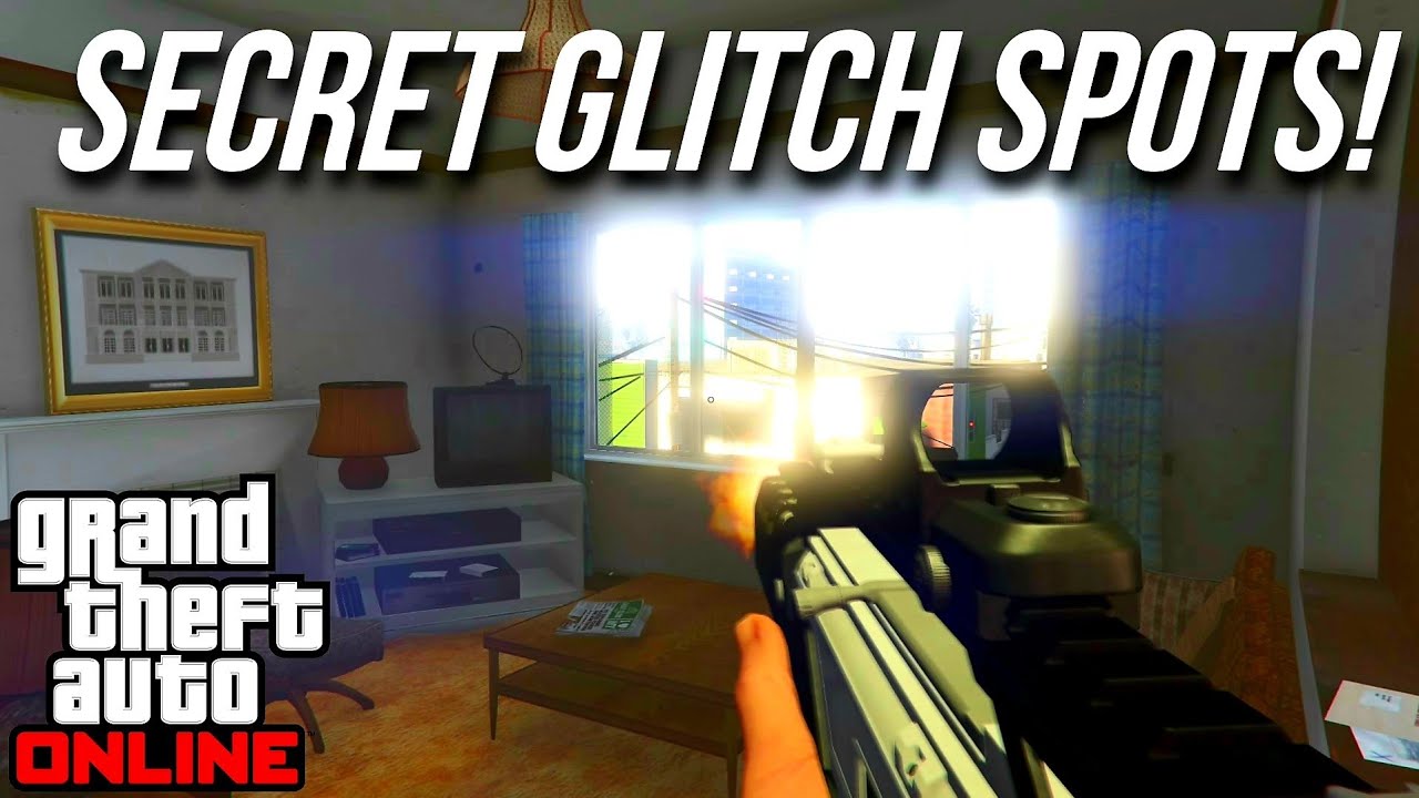 5 FUN SECRET GLITCHED LOCATIONS IN GTA 5 ONLINE! (GTA 5 Top 5 Secret Glitched Locations)