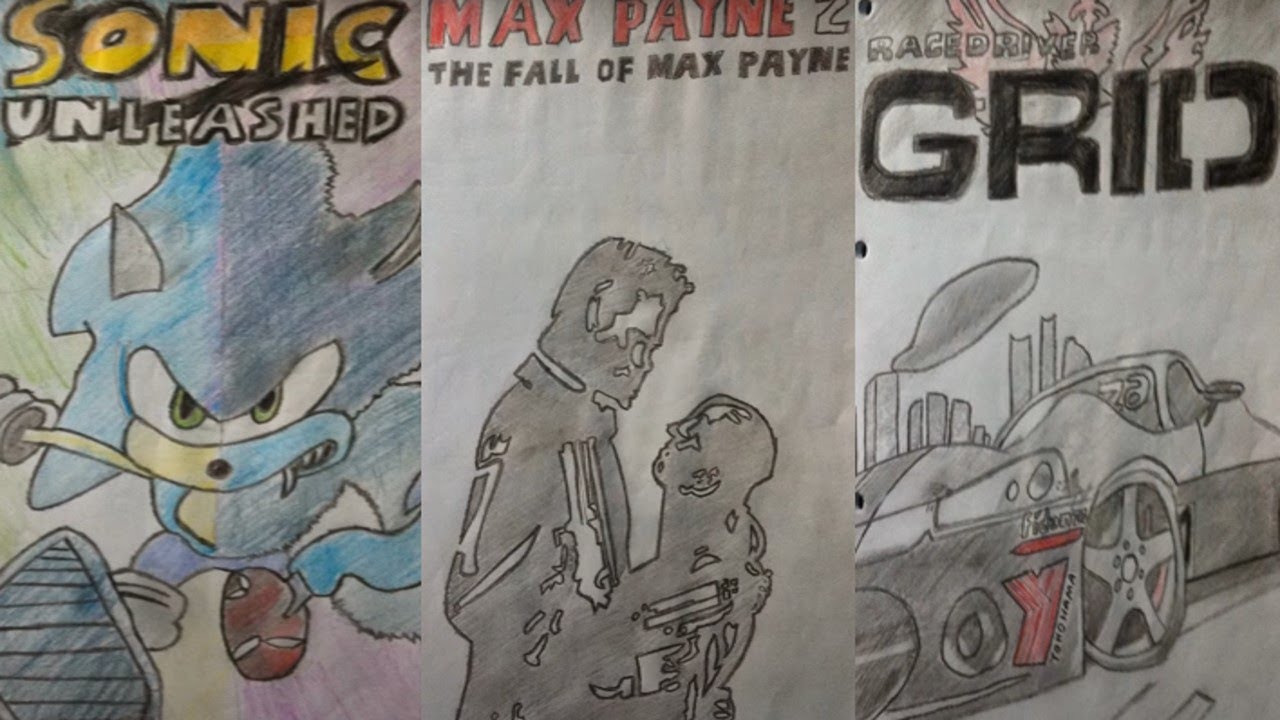 Video Game Covers Illustrations | Yazzi Knight