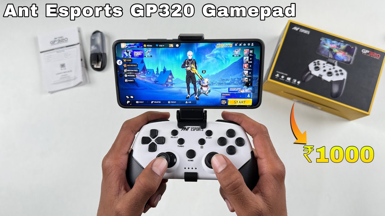 Ant Esports GP320 Wireless Gamepad Unboxing And Gaming Play All Mobile Games