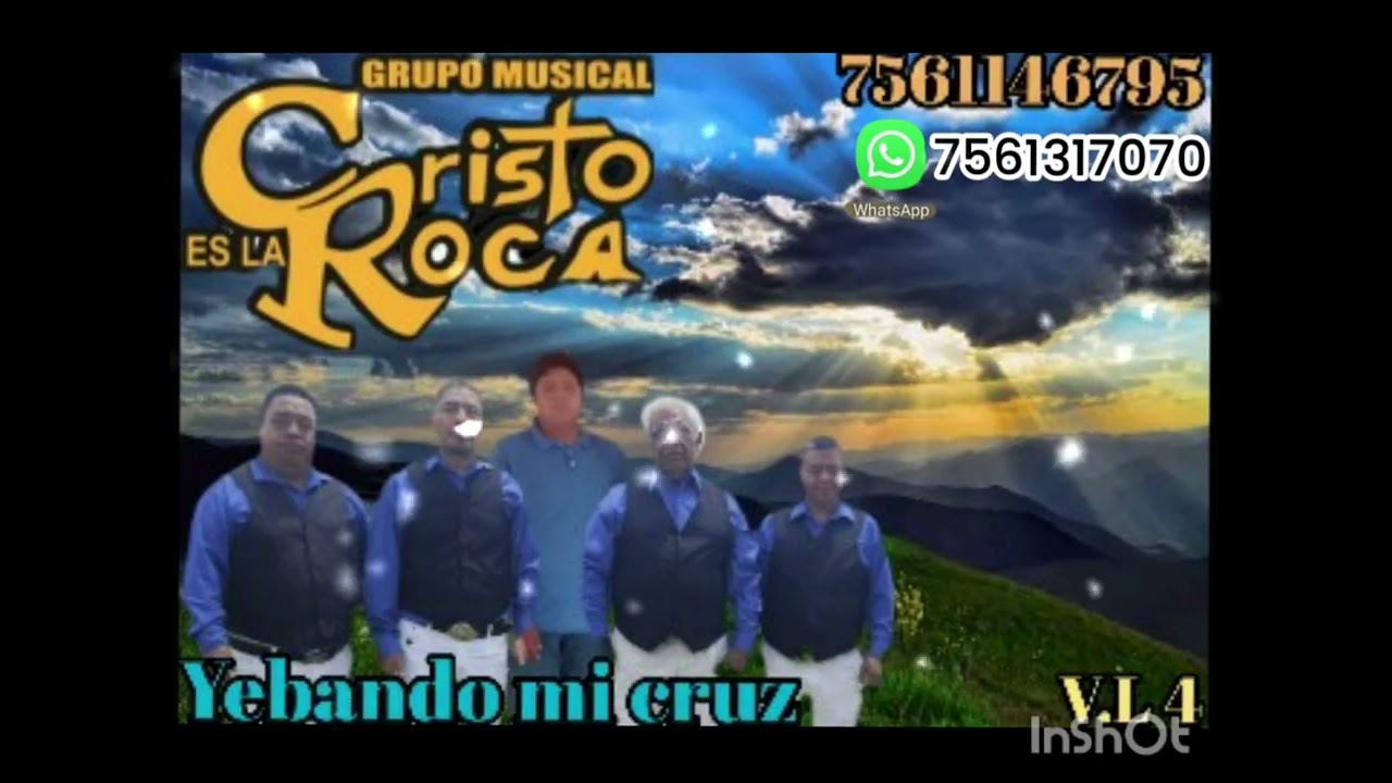Grupo musical cristo es la Roca pueblos todos bendesid a jehova 