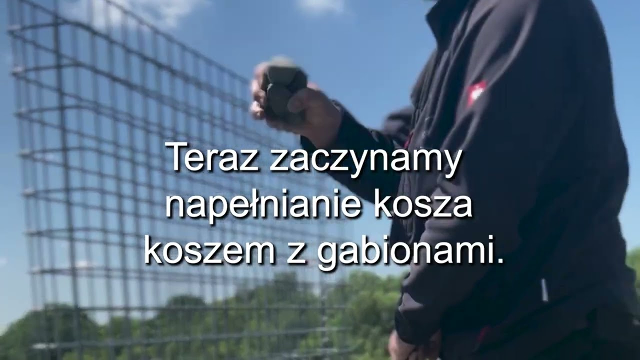 Budowa ogrodzenia gabionowego